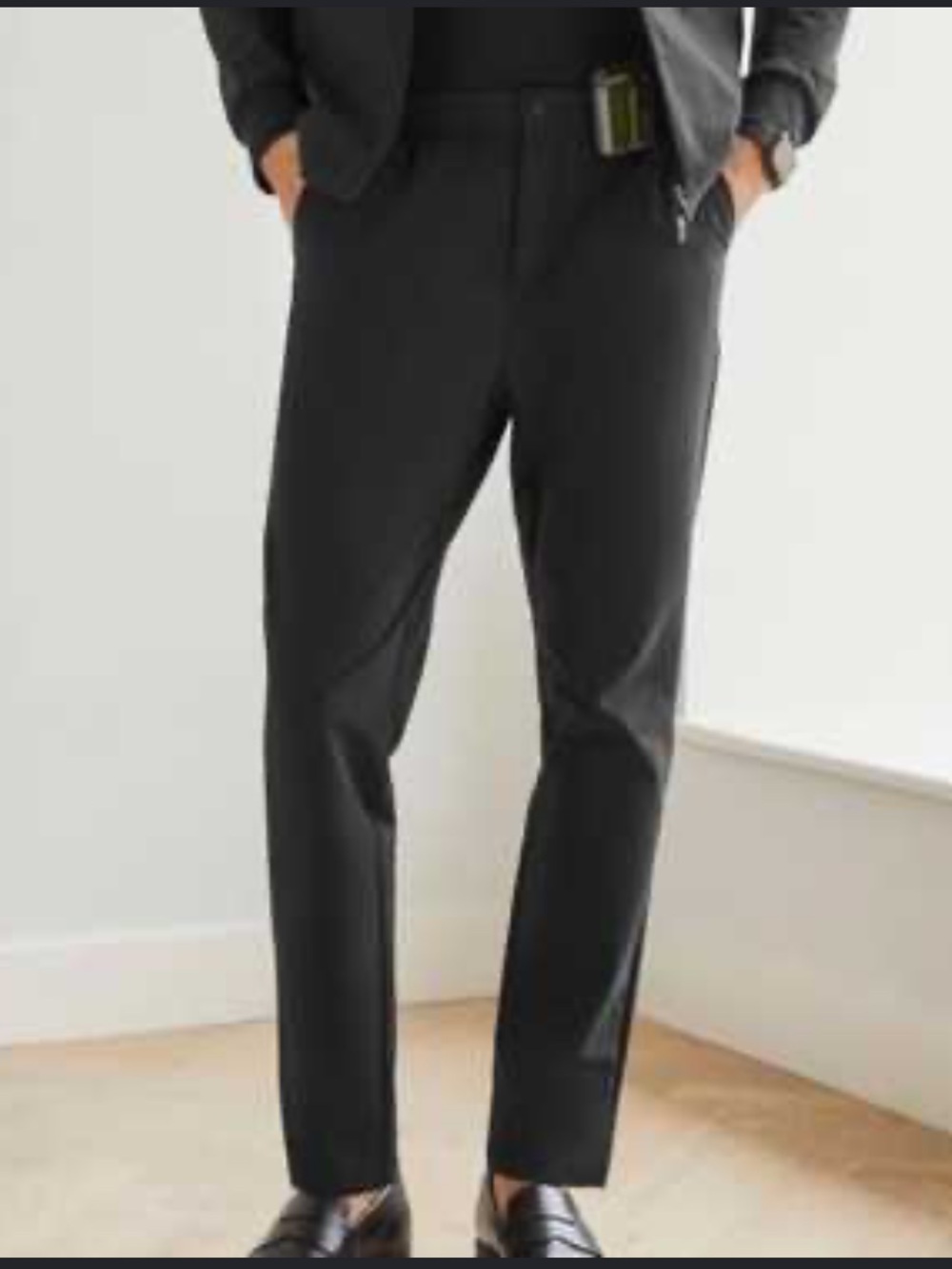 Figs Black Trousers Small Black S